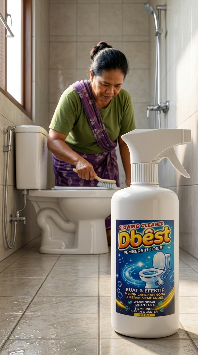 D'Best Glowing Cleaner Pembersih Toilet